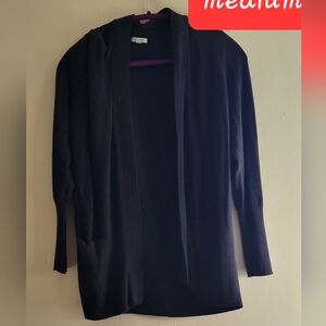 Black cardigan